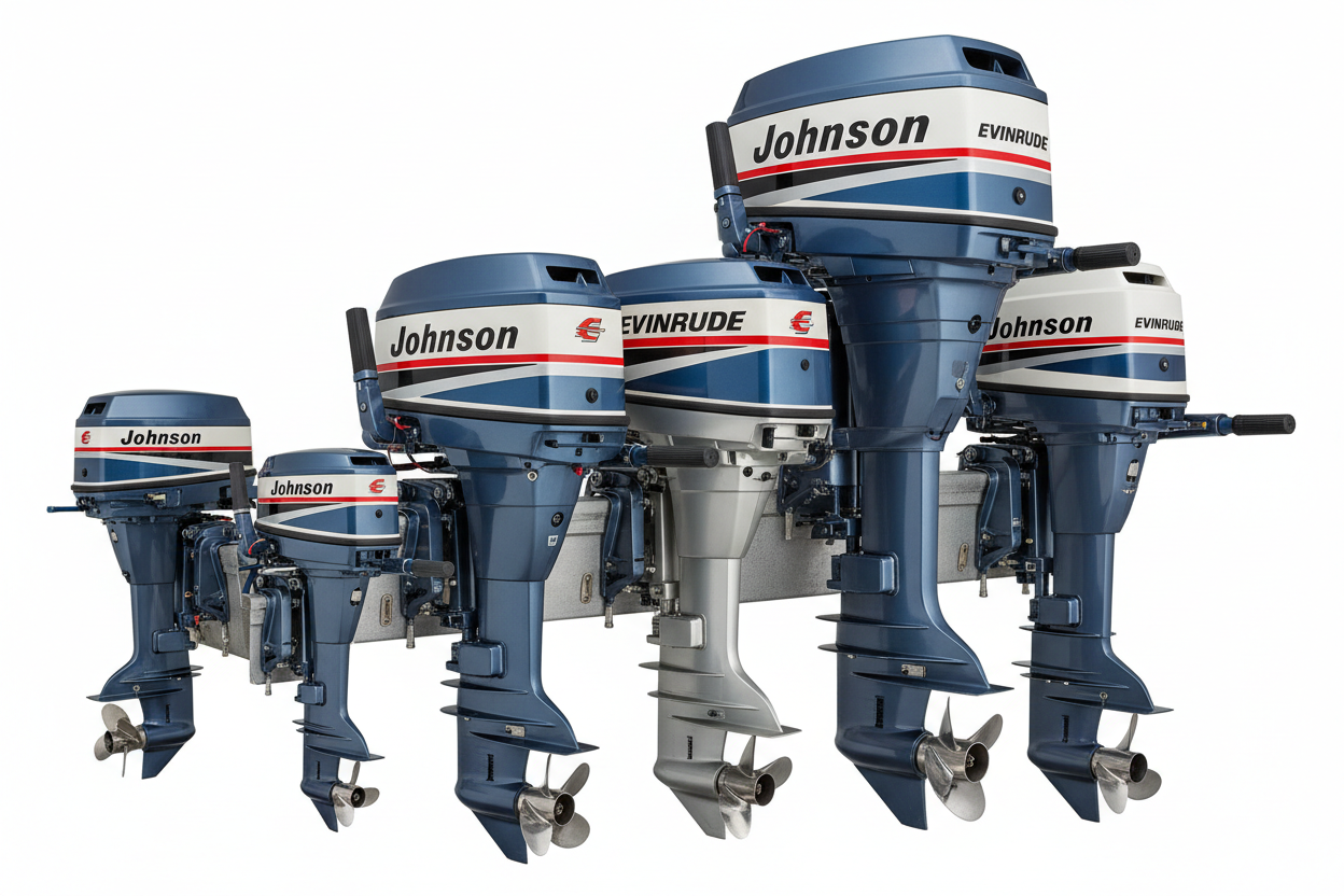 Evinrude and Johnson outboard parts