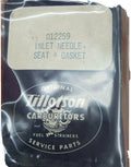 TILLOTSON INLET NEEDLE, SEAT AMD GASKET 012259
