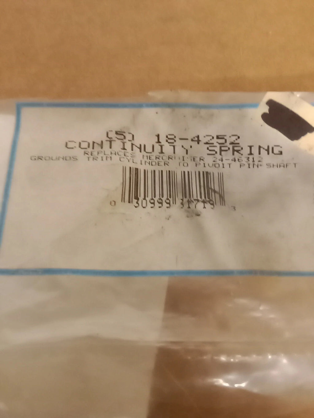 18-4252 SIERRA "CONTINUITY SPRING" REPLACES 24-46312