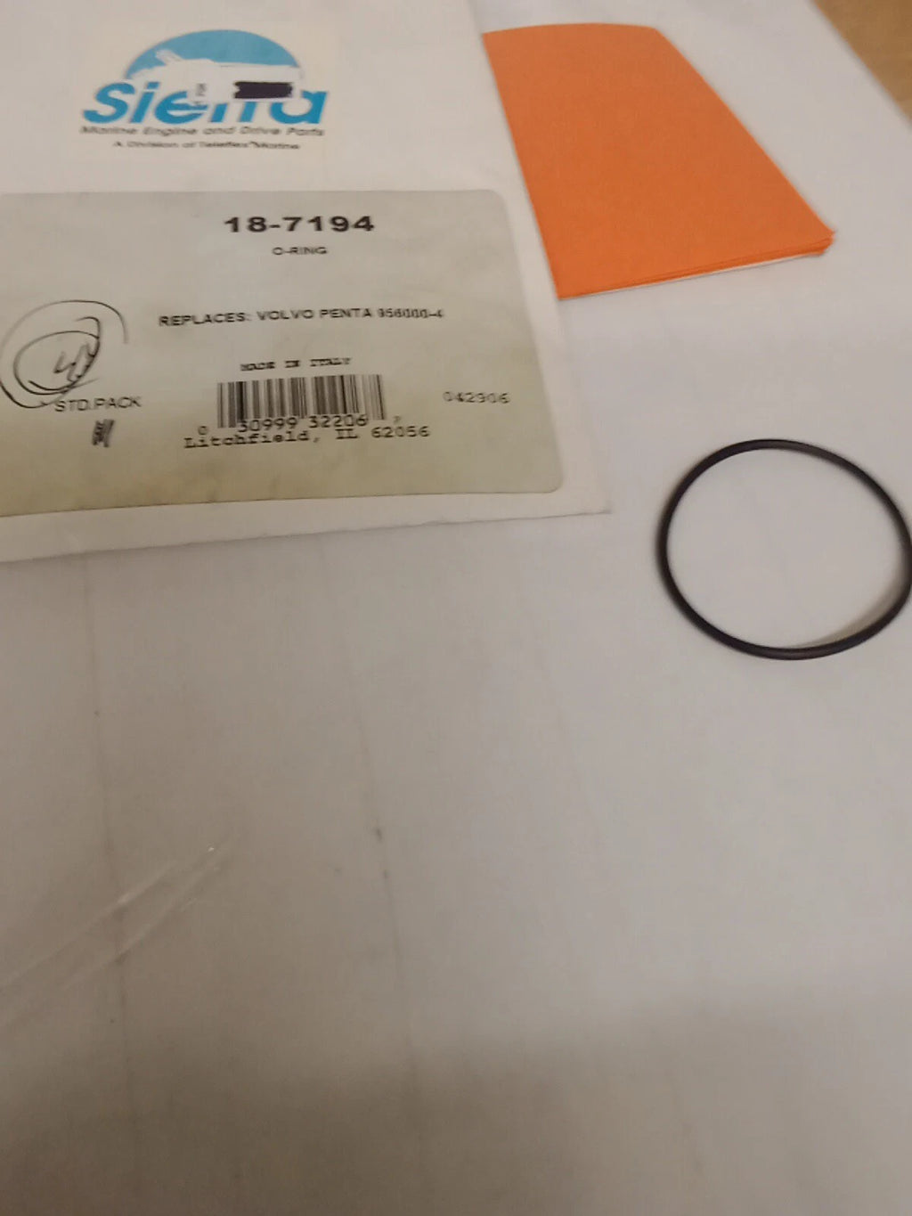 18-7194 SIERRA SEALING O-RING REPLACES VOLVO PENTA 95600-4