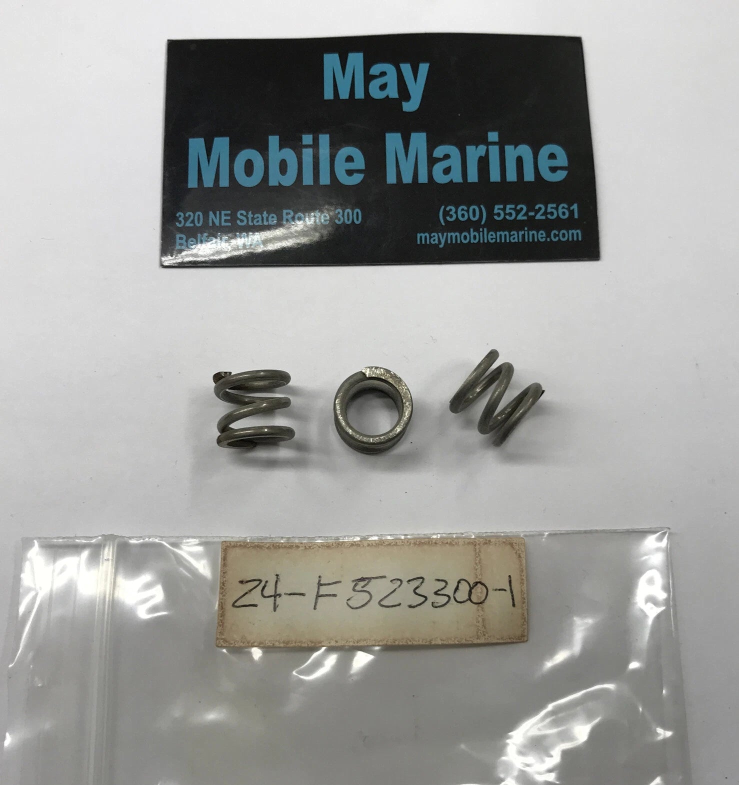 Genuine Mercury Quicksilver 24-F523300 1 Spring OEM New Factory Boat Parts