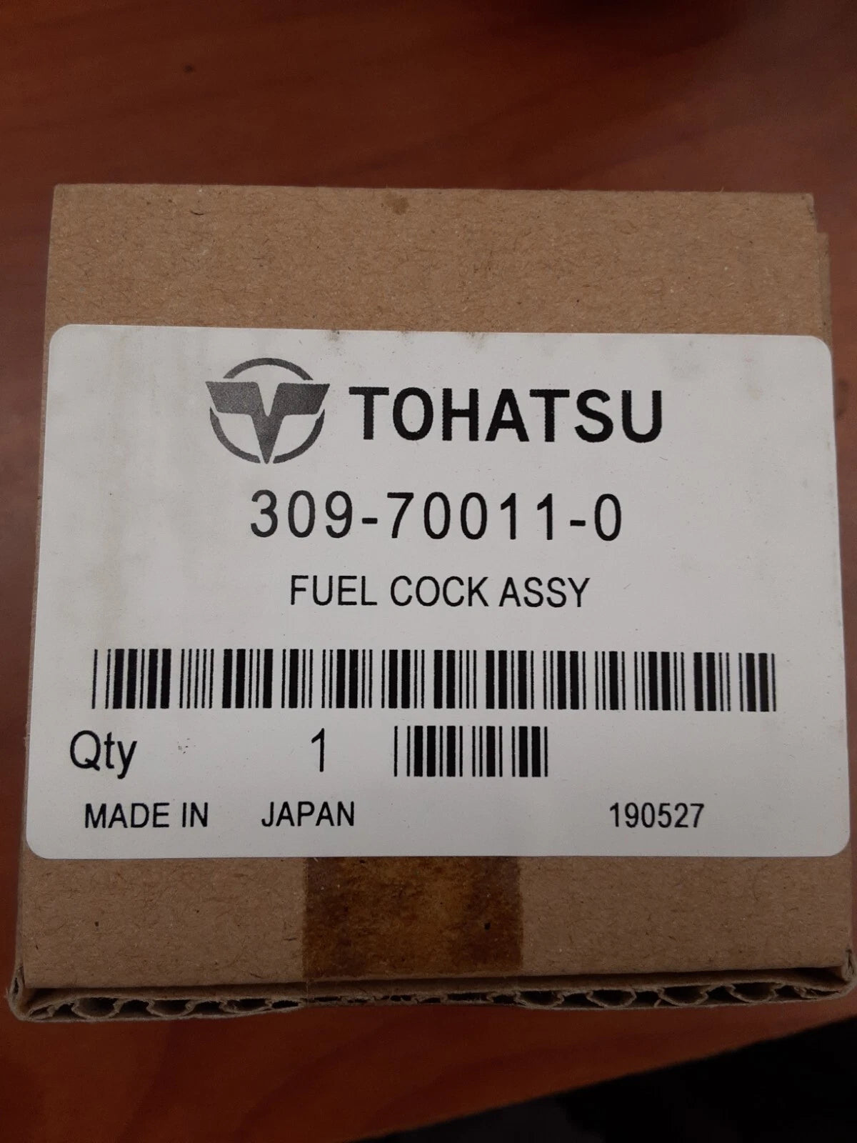 TOHATSU FUEL COCK ASSY 30970011 gas shut off valve for small models