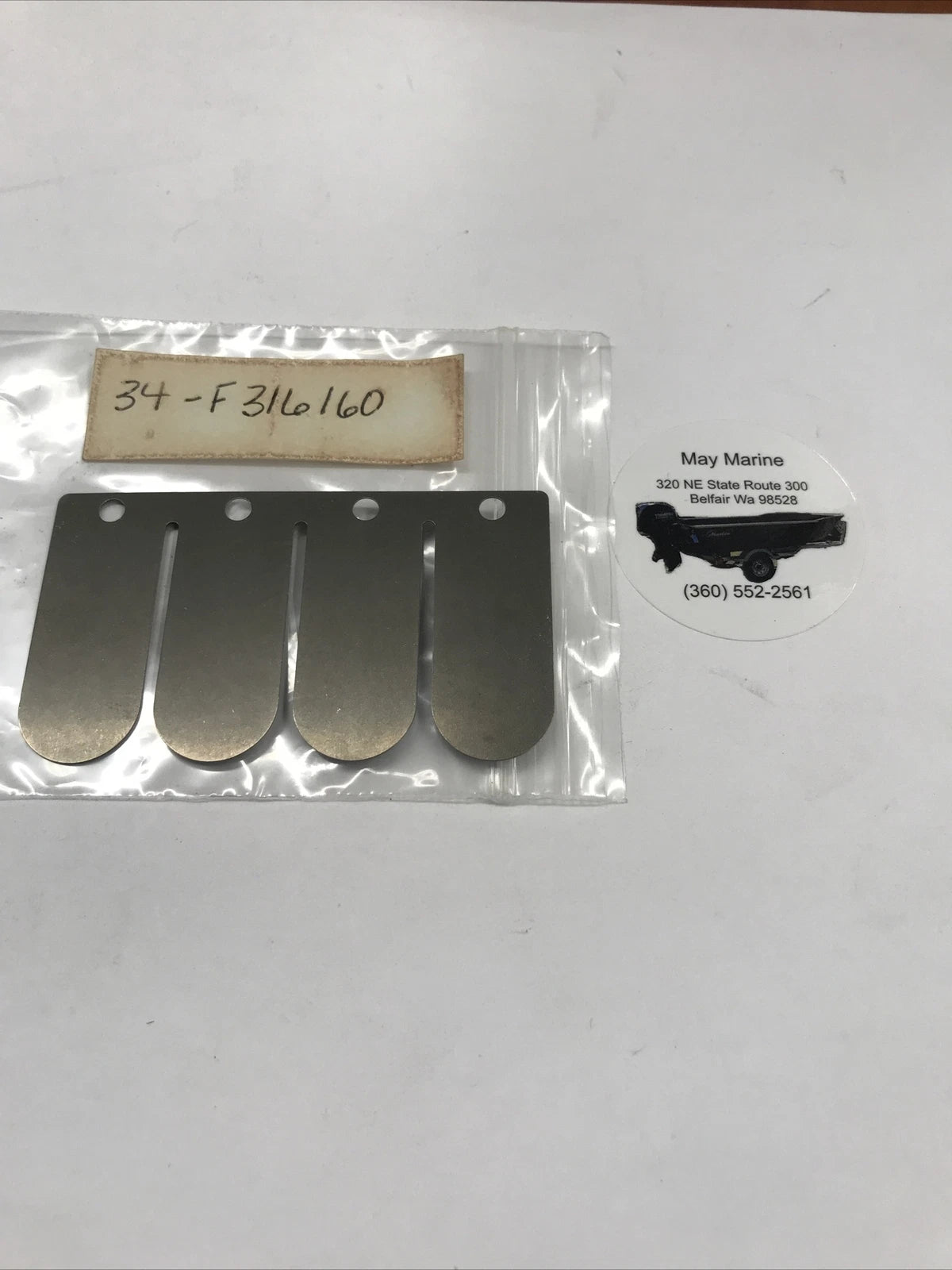 Mercury Quicksilver Reed 4 Petal (lot of 2) Part# 34-F316160