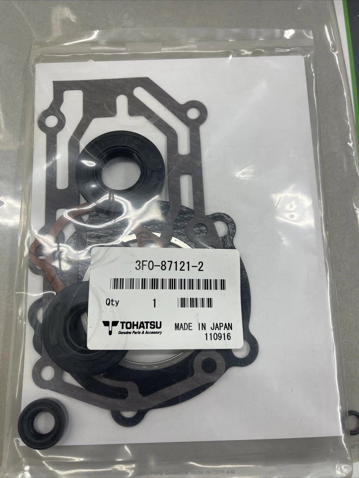 TOHATSU GASKET SET 3F0871212