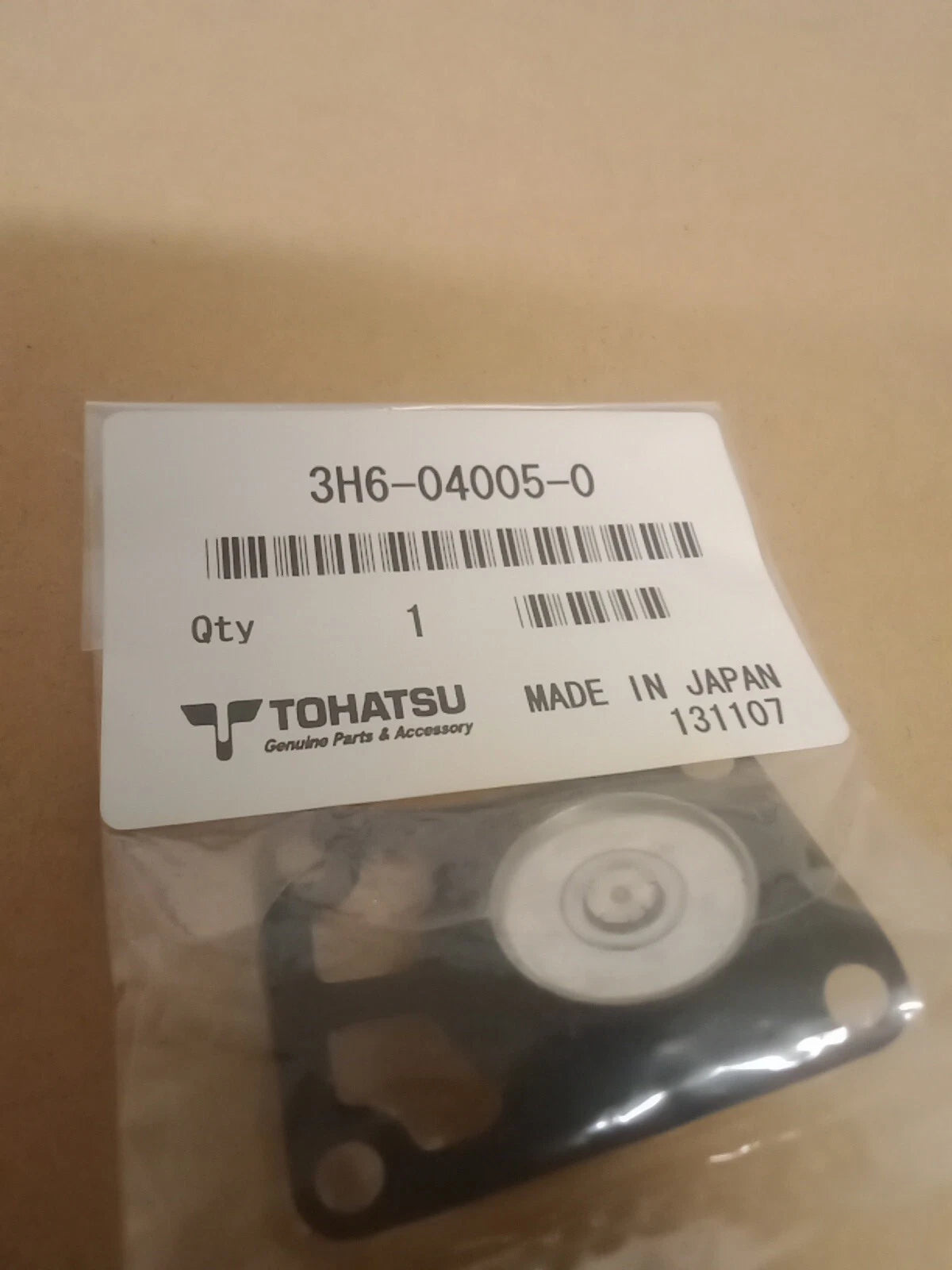 3H6-04005-0 Tohatsu "Fuel Pump Diaphragm"