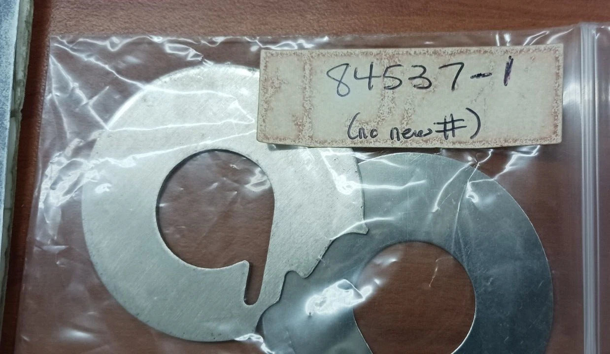 NEW CHRYSLER OUTBOARD MARINE BOAT PLATE PART NO. 84537-1