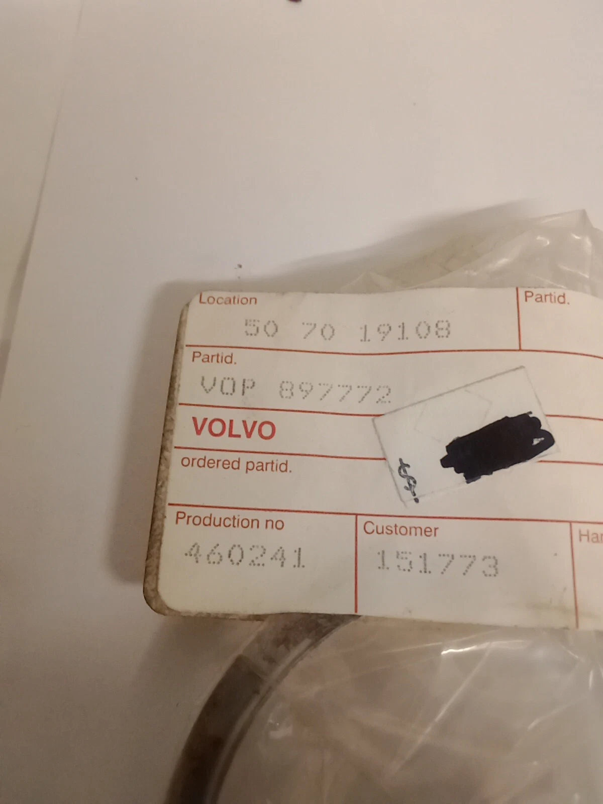 897772 Volvo Penta  Genuine OEM Reverse Gear Oil Deflector