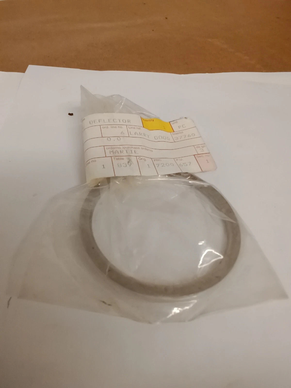 897772 Volvo Penta  Genuine OEM Reverse Gear Oil Deflector