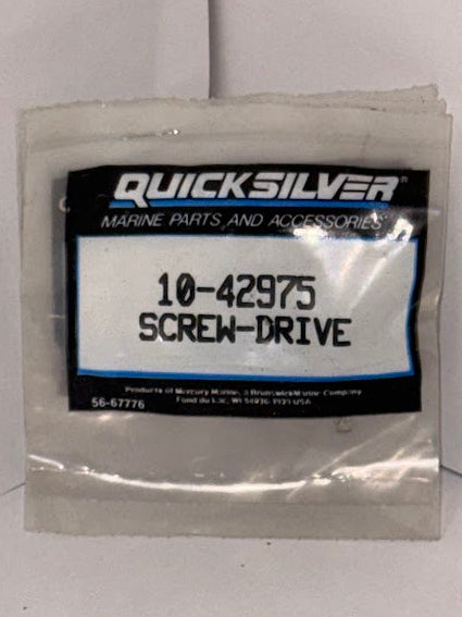 NEW QUICKSILVER MERCURY SCREW-DRIVE 10-42975