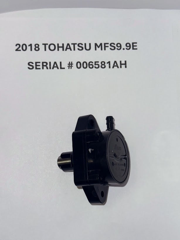 Used Tohatsu fuel pump 3H8040001M 2018 MFS9.9E