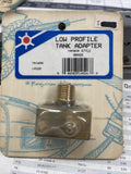 Low Profile Fuel Tank Adapter Yamaha Style Brass 14526 LS Brown Outboard Boat