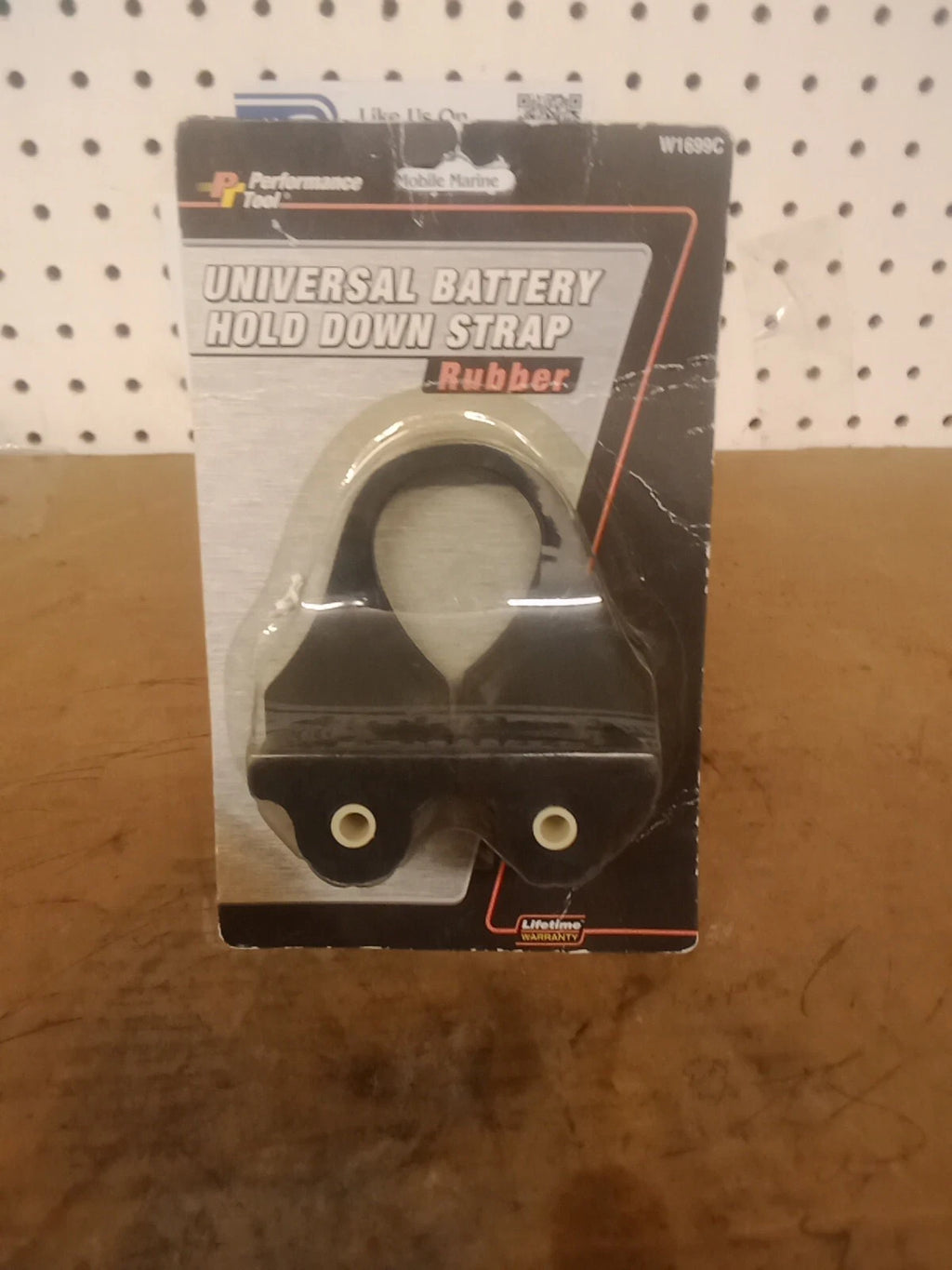 W1699C Performance Tool "Universal Battery Hold Down Strap" Rubber